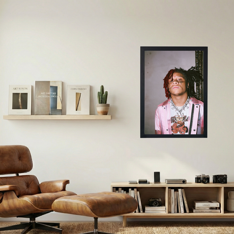 Trippie Redd 'Mean Muggin' Poster - Mockup 1