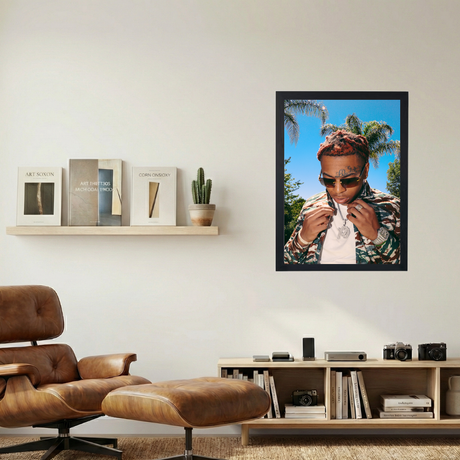 Lil Gotit 'Off White' Poster - Mockup 1