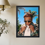 Lil Gotit 'Off White' Poster - Mockup 2