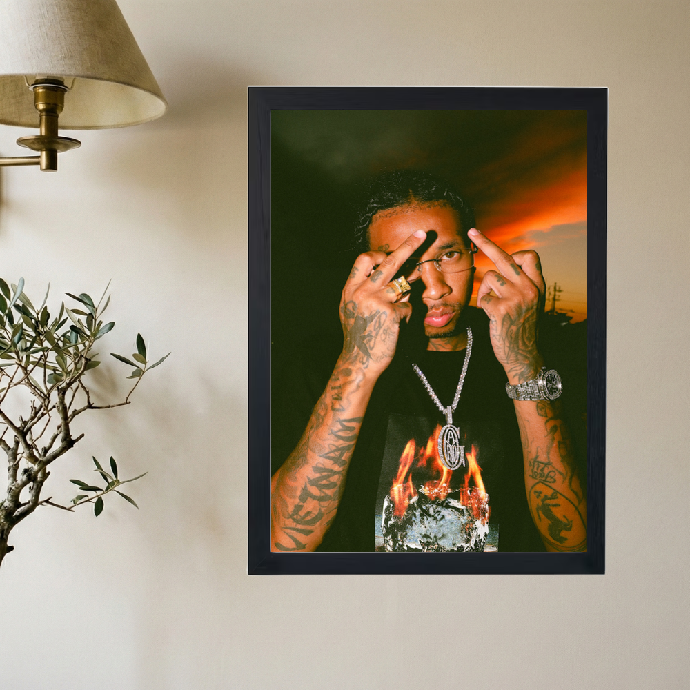 Tyga 'Immortal' Poster - Mockup 2