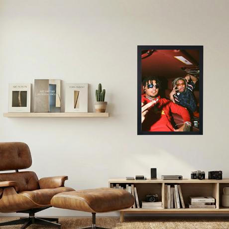 Lil Pump x SmokePurpp 'Brothers 4L' Poster - Mockup 1