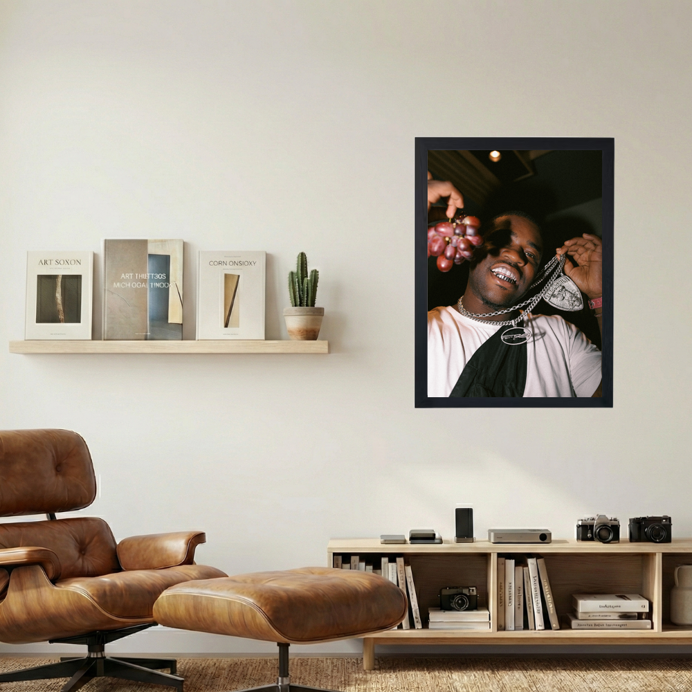 A$AP Ferg 'Hella Grapes' Poster - Mockup 1