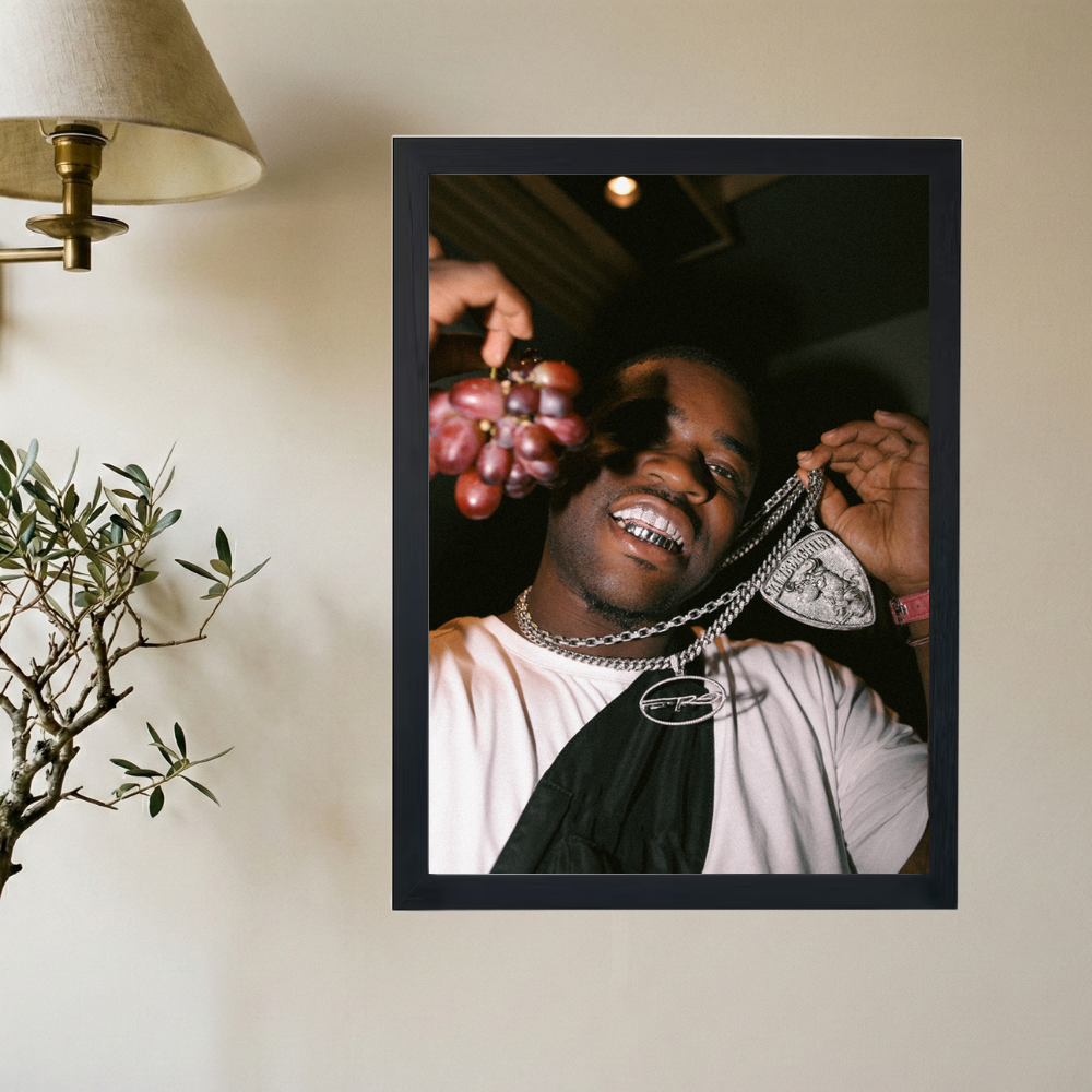 A$AP Ferg 'Hella Grapes' Poster - Mockup 2