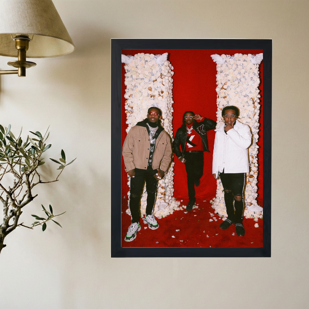 Migos 'Culture III Release' Poster - Mockup 2