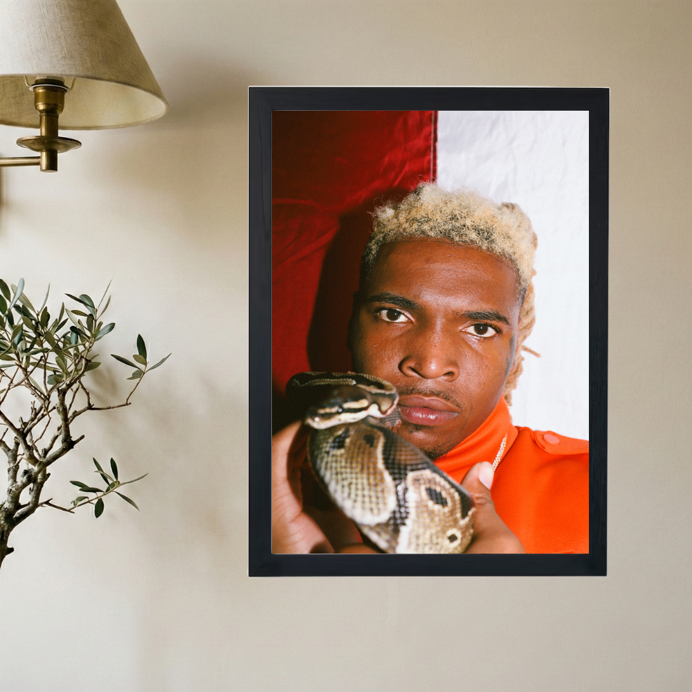 Lil Keed 'SNAKE!' Poster - Mockup 2