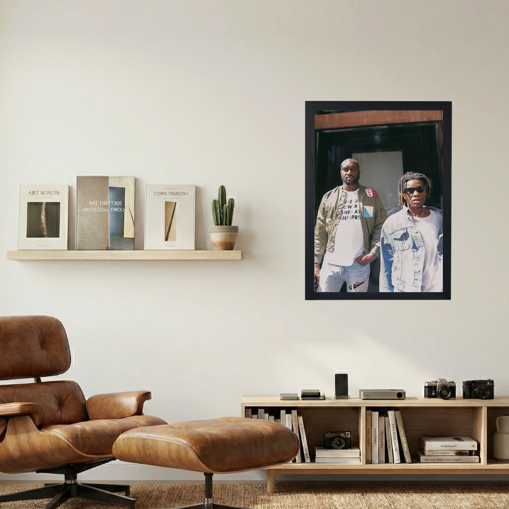 Virgil Abloh x Ian Connor 'Mobile' Poster - Mockup 1