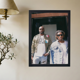 Virgil Abloh x Ian Connor 'Mobile' Poster - Mockup 2