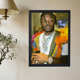 Lil Uzi Vert 'Peacoat' Poster - Mockup 2