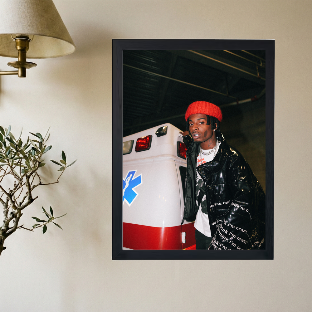 Playboi Carti 'Emergency Responder' Poster - Mockup 2