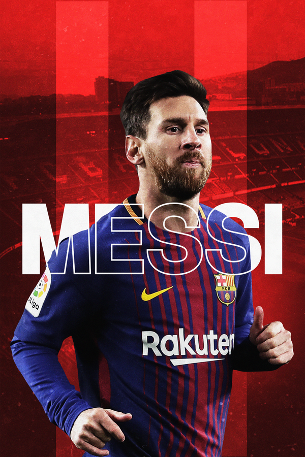 Lionel Messi 'Camp Nou' Poster