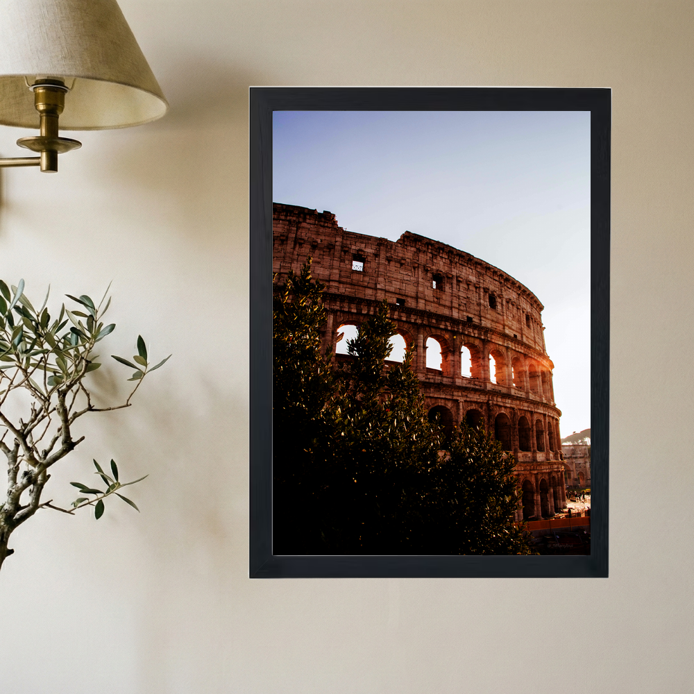 Rome 'Colosseum' Poster - Mockup 2