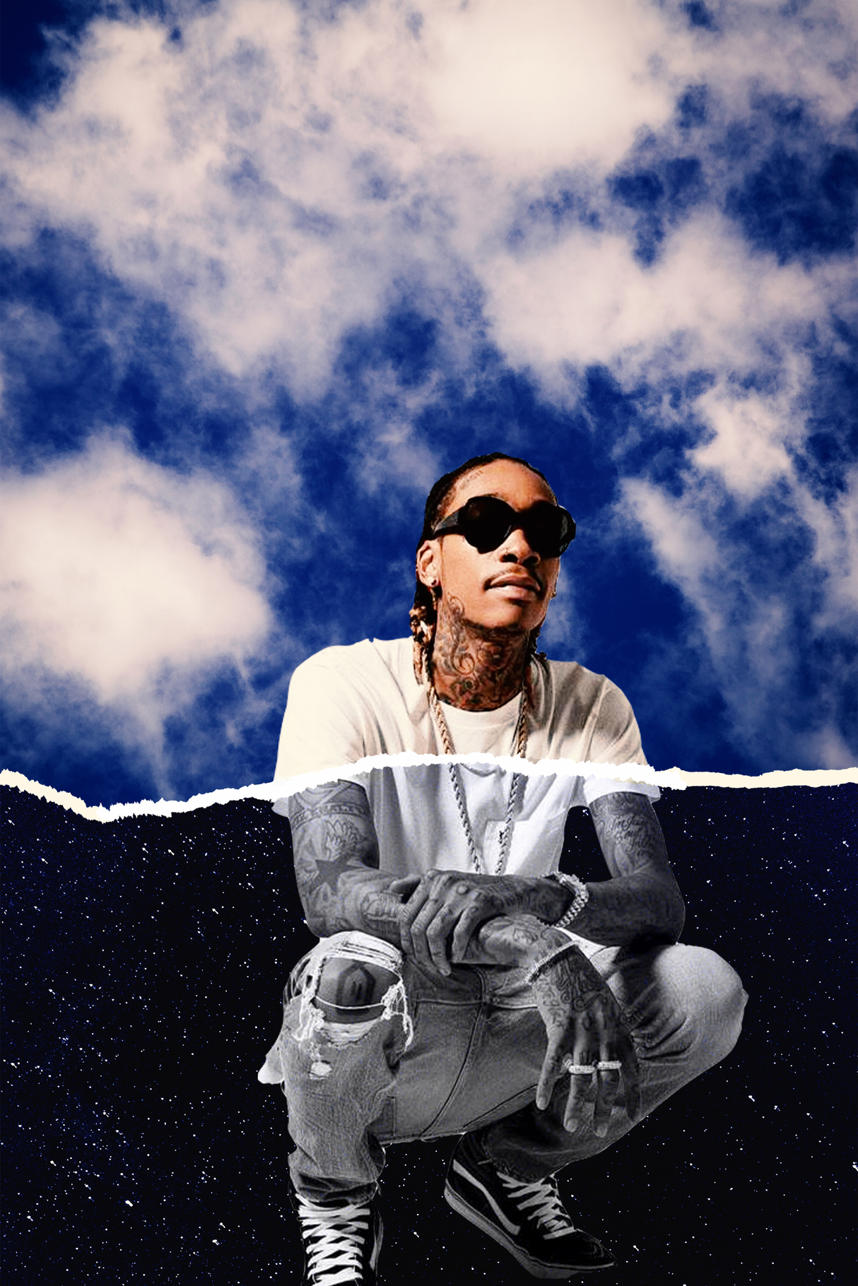 Wiz Khalifa 'By Night & Day' Poster