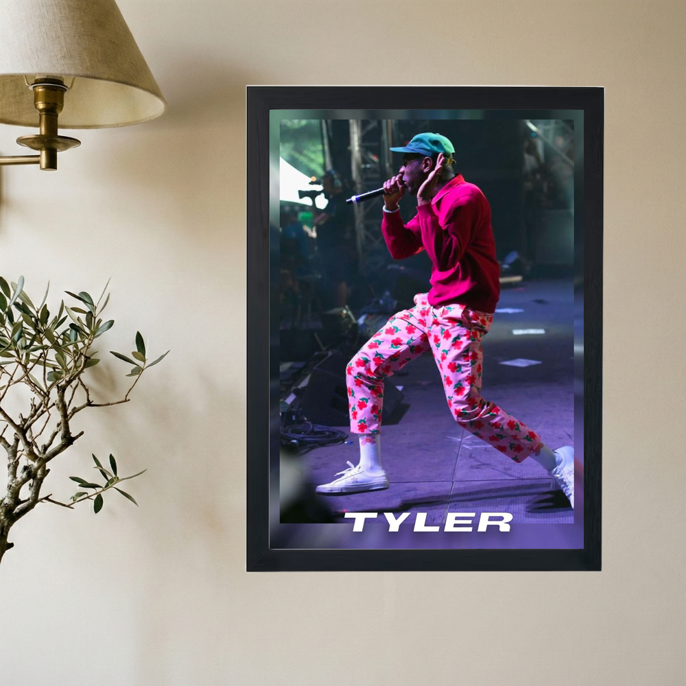 Tyler, The Creator 'Cherry' Poster - Mockup 2