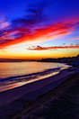 Beach Sunrise Poster