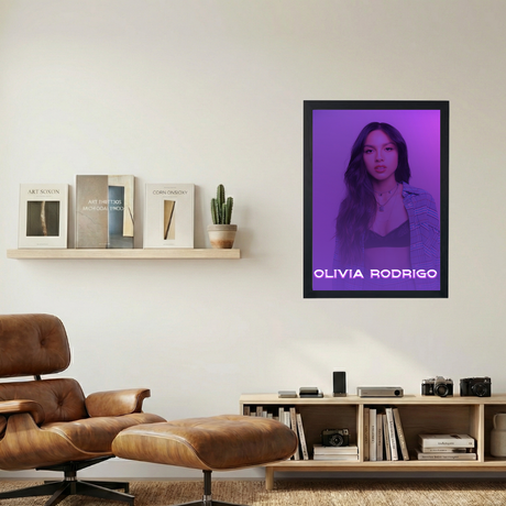 Olivia Rodrigo 'Deja Vu' Poster - Mockup 1