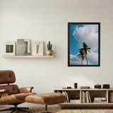 Palm Trees & Blue Skies Poster - Mockup 1