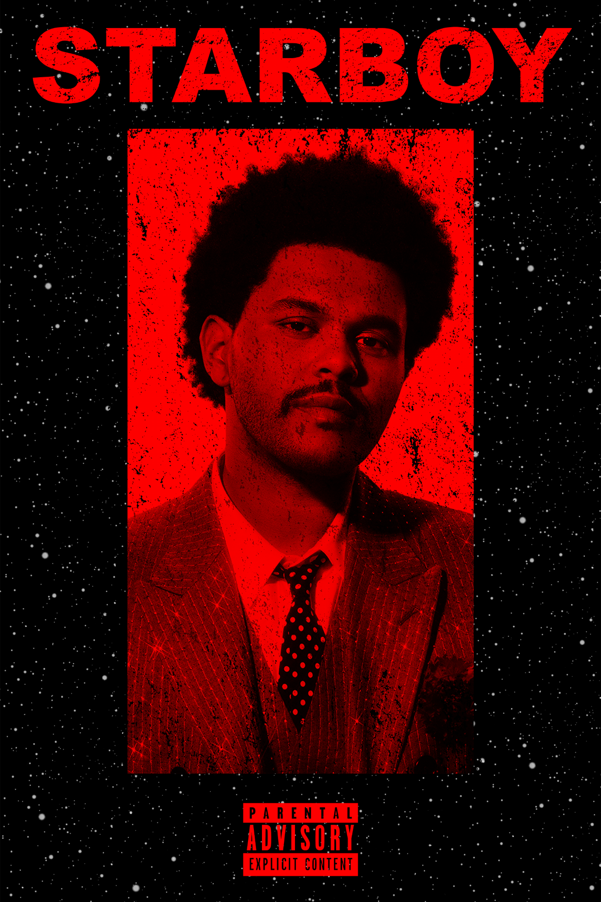 The Weeknd 'Starboy Hours' Poster