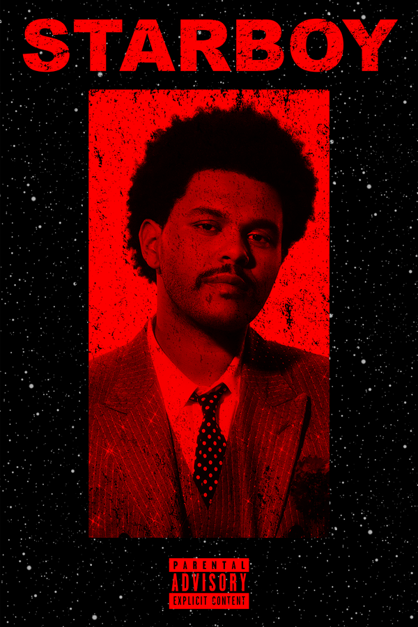 The Weeknd 'Starboy Hours' Poster