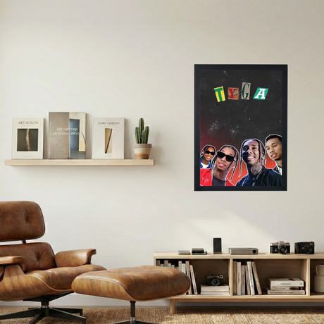 Tyga 'Scrapbook' Poster - Mockup 1