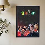 Tyga 'Scrapbook' Poster - Mockup 2
