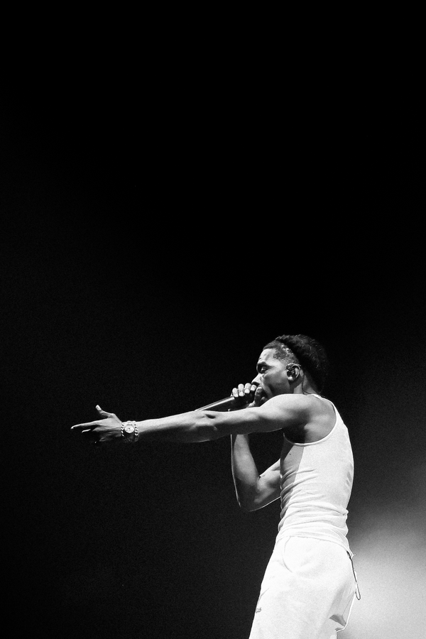 Lil Baby 'Mic Controlla' B&W Poster