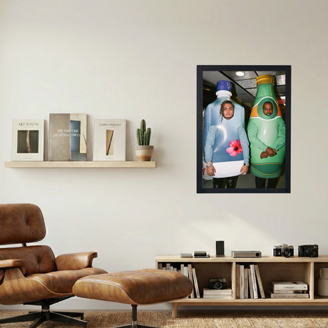 Kanye West x Lil Pump 'I Love It' Poster - Mockup 1