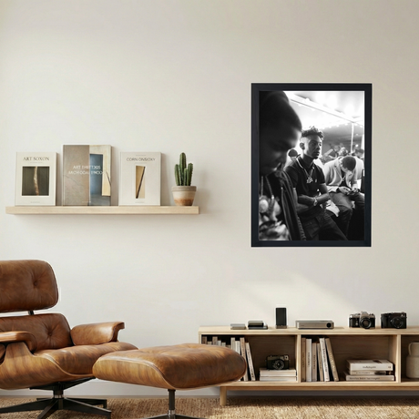 21 Savage 'Polo' B&W Poster - Mockup 1