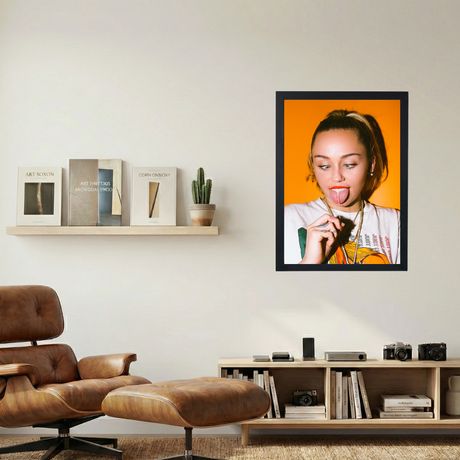 Miley Cyrus 'Crossed' Poster - Mockup 1