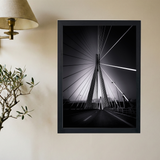 B&W Bridge Poster - Mockup 2