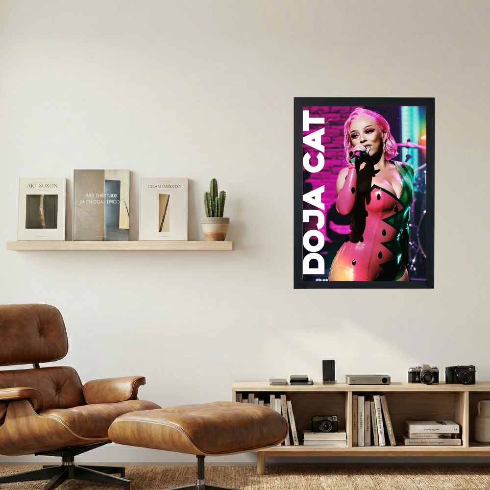 Doja Cat 'Watermelon' Poster - Mockup 1
