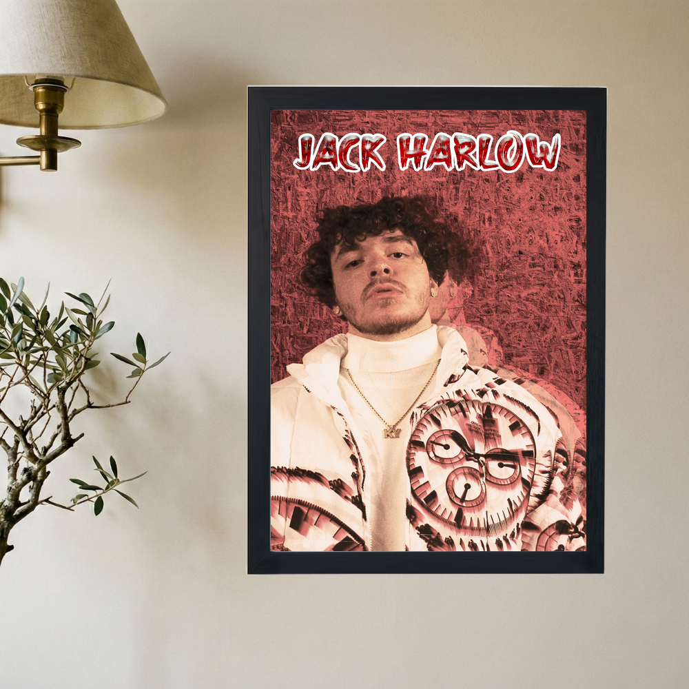 Jack Harlow 'Time Piece' Poster - Mockup 2