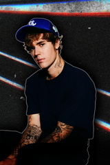 Justin Beiber 'Spaced Out' Poster