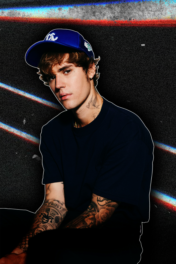 Justin Beiber 'Spaced Out' Poster