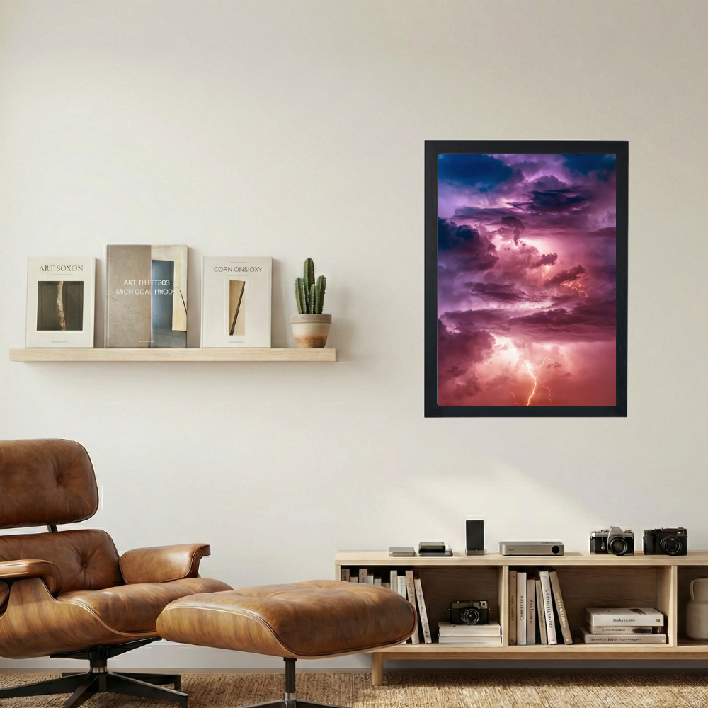 Thunder Storm Poster - Mockup 1