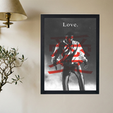 Kendrick Lamar 'Kung Fu Love' Poster - Mockup 2