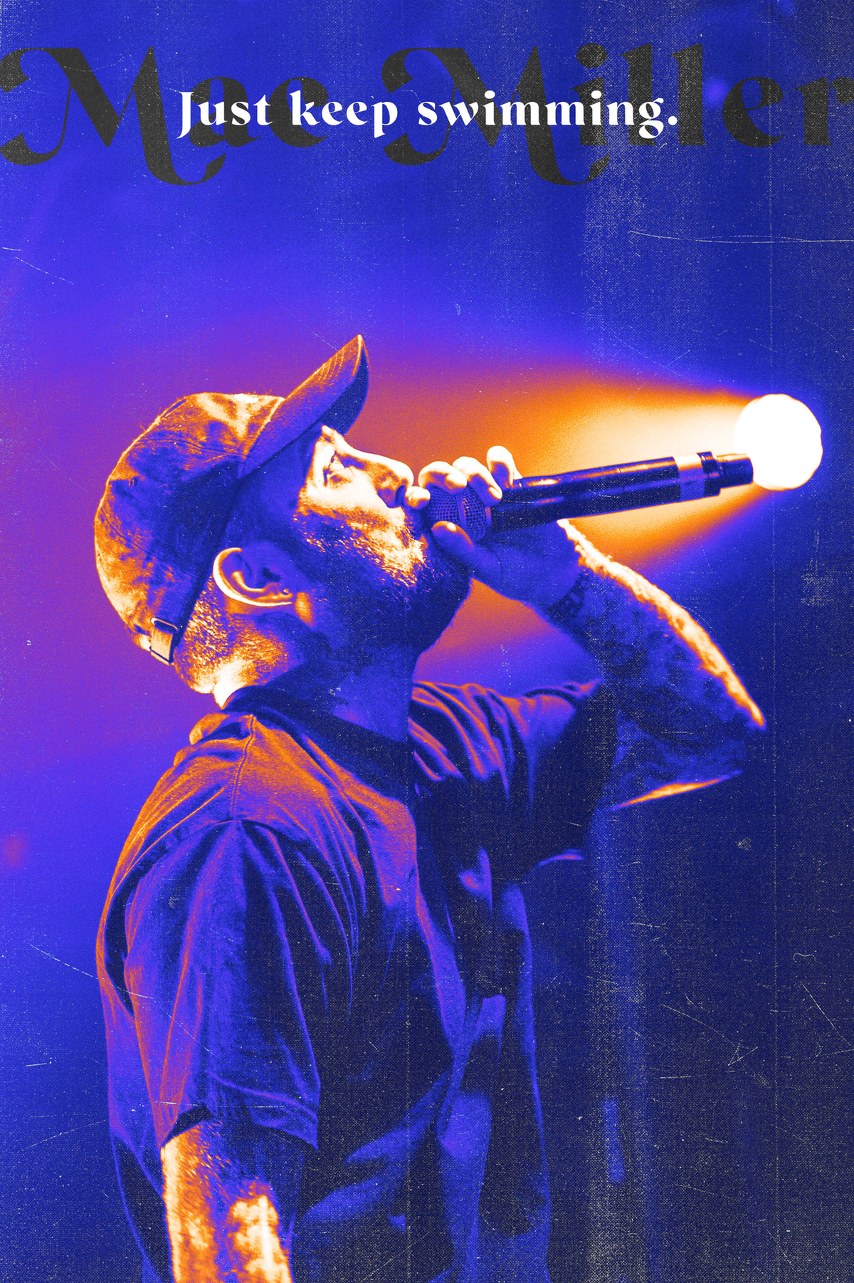 Mac Miller 'Just Keep Swimming' Poster