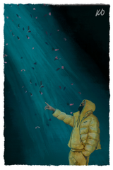 Drake 'Let It Rain' Poster