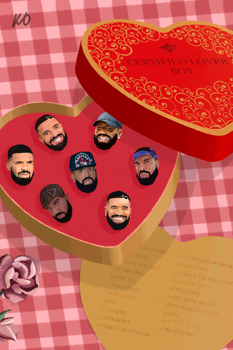 Drake 'Certified Lover of Chocolate' Poster