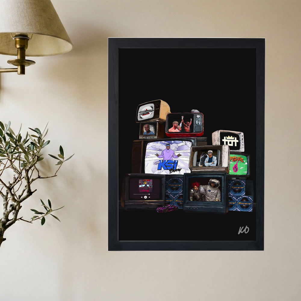 KSI 'Mr. Can Do It All' Poster - Mockup 2