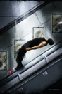 Kanye West 'Subway Levitating' Painting Poster