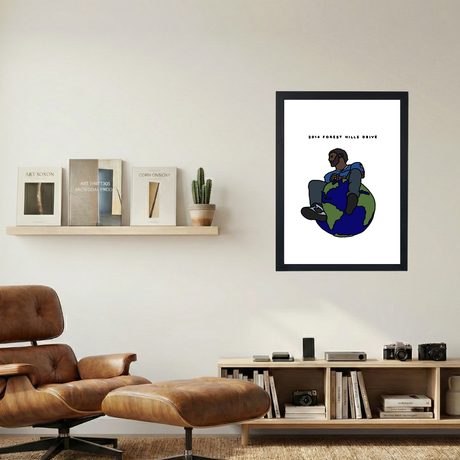 J Cole '2014 Role Modelz' Poster - Mockup 1