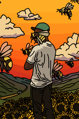 Tyler The Creator 'Flower Boy Portrait' Poster