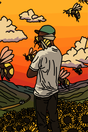 Tyler The Creator 'Flower Boy Portrait' Poster