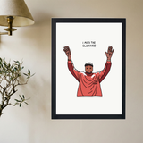 Kanye West 'Old Kanye' Poster - Mockup 2