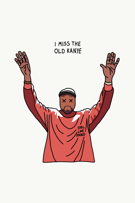 Kanye West 'Old Kanye' Poster