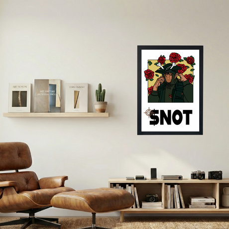 $NOT 'Tragedy' Poster - Mockup 1