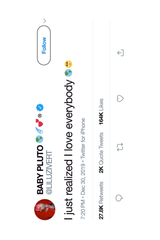 Lil Uzi Vert 'Love Everybody' Tweet Poster