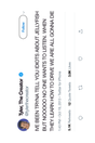 Tyler, The Creator 'Jellyfish' Tweet Poster