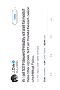 J. Cole '502 Followers' Tweet Poster