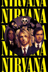 Nirvana 'Squad' Poster
